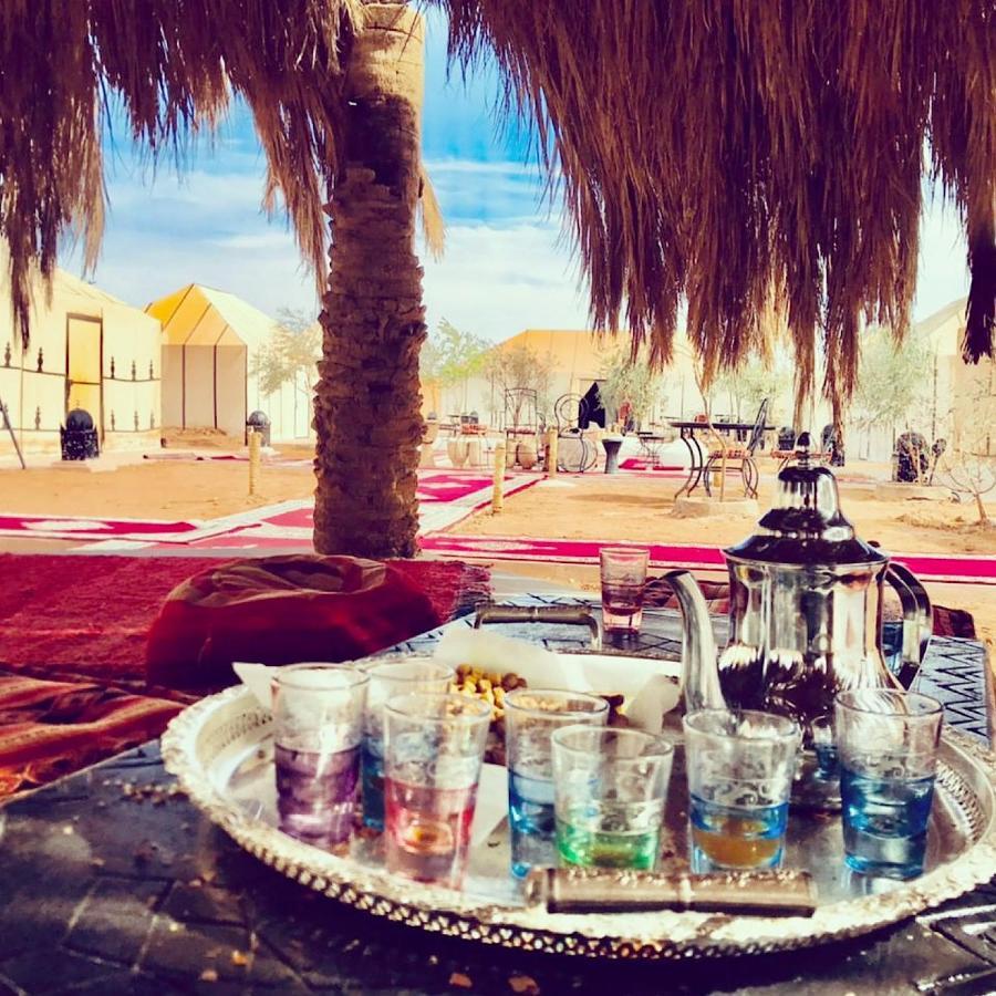 Hotel Sahara camel trek camp Merzouga Exterior foto